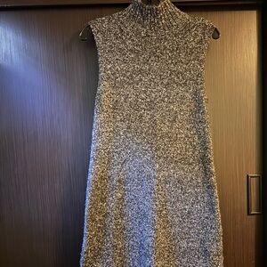 Zara knitted turtle neck dress
